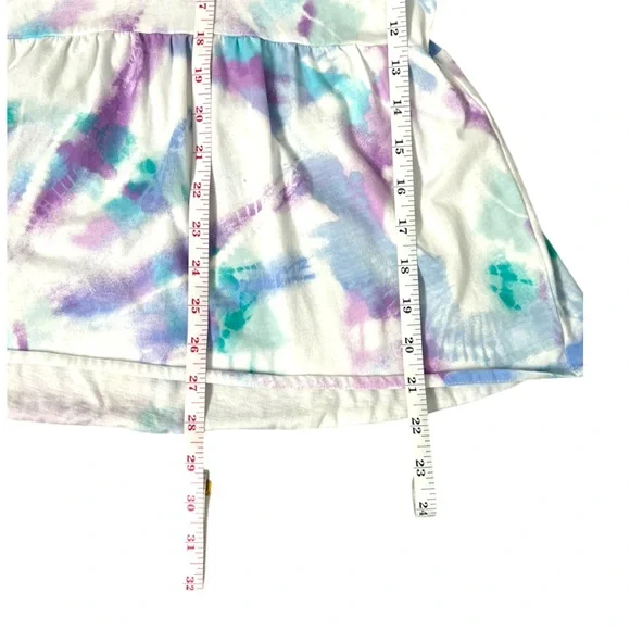 The Children’s Place Tie-dye Multicolor Sleeveless Dress - Size Medium 7/8 - Picture 5 of 10